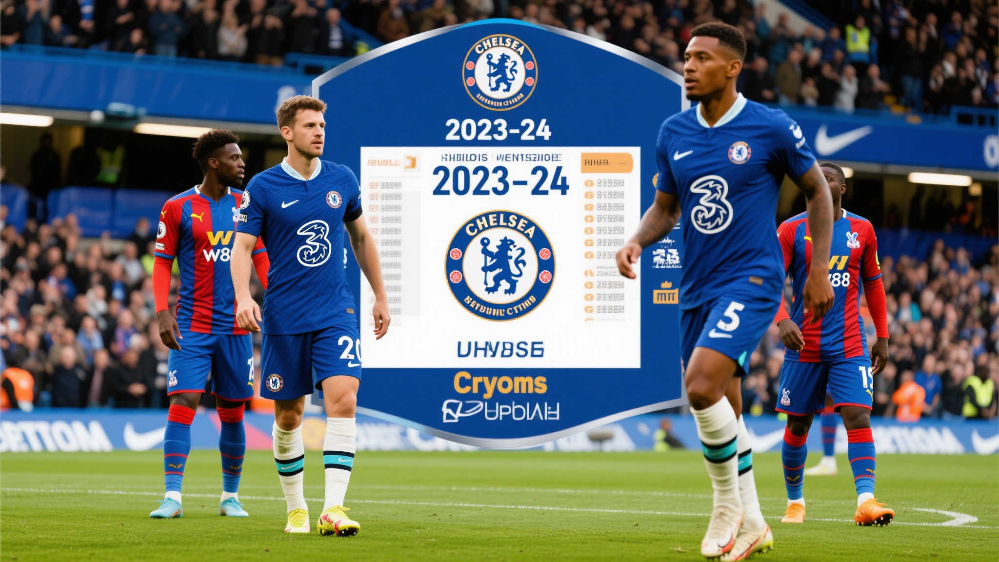 切尔西新赛季首战:8月17日迎战水晶宫,11月2日持续精彩 切尔西新赛季首战:8月17日迎战水晶宫,11月2日持续精彩