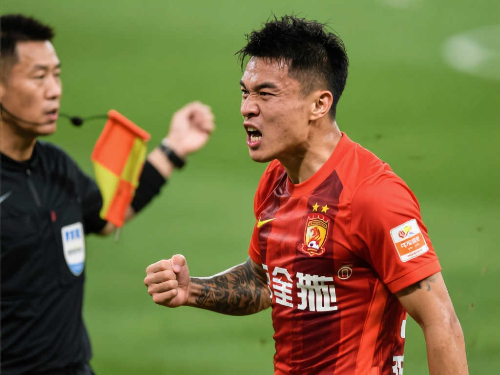 韦世豪亚冠恶意踢人领红牌，澎湃警示：若发生在世预赛，国足恐陷危机